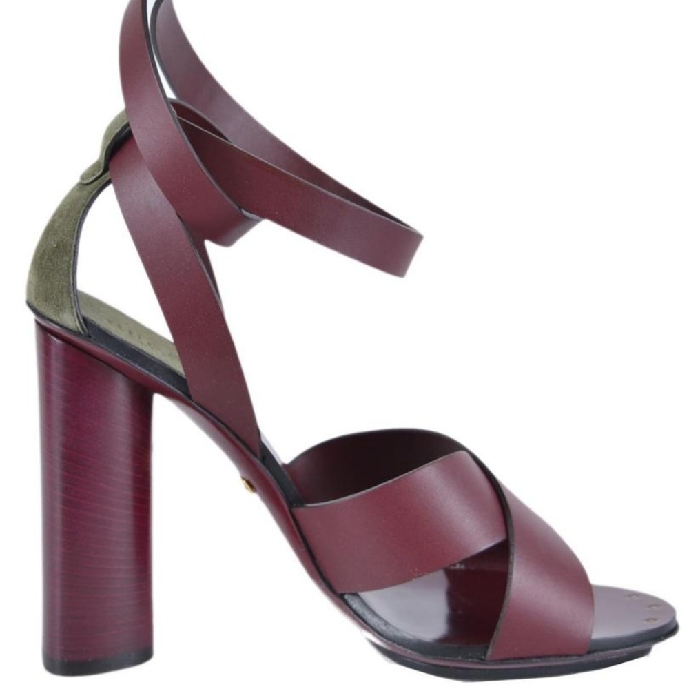 Gucci Lifford Maori Wrap Leather Sandals EU37